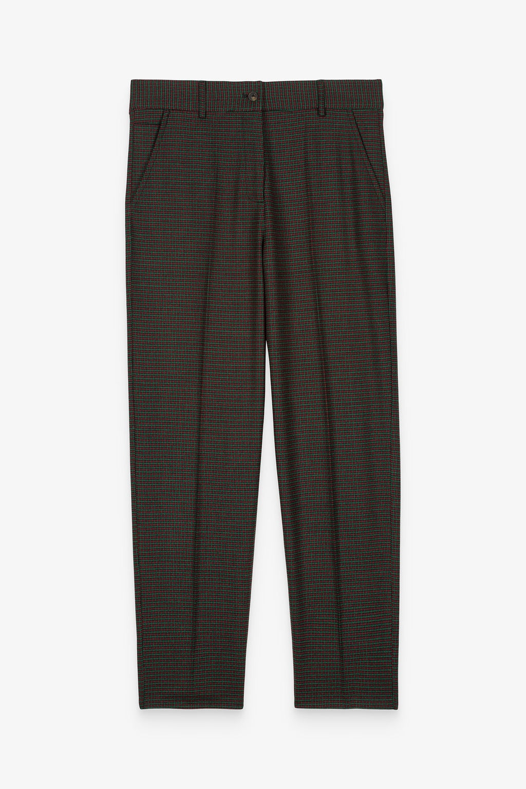 Anatole Pants - Red Check