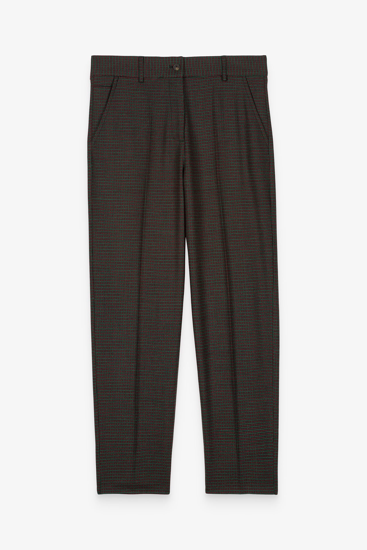 Anatole Pants - Red Check