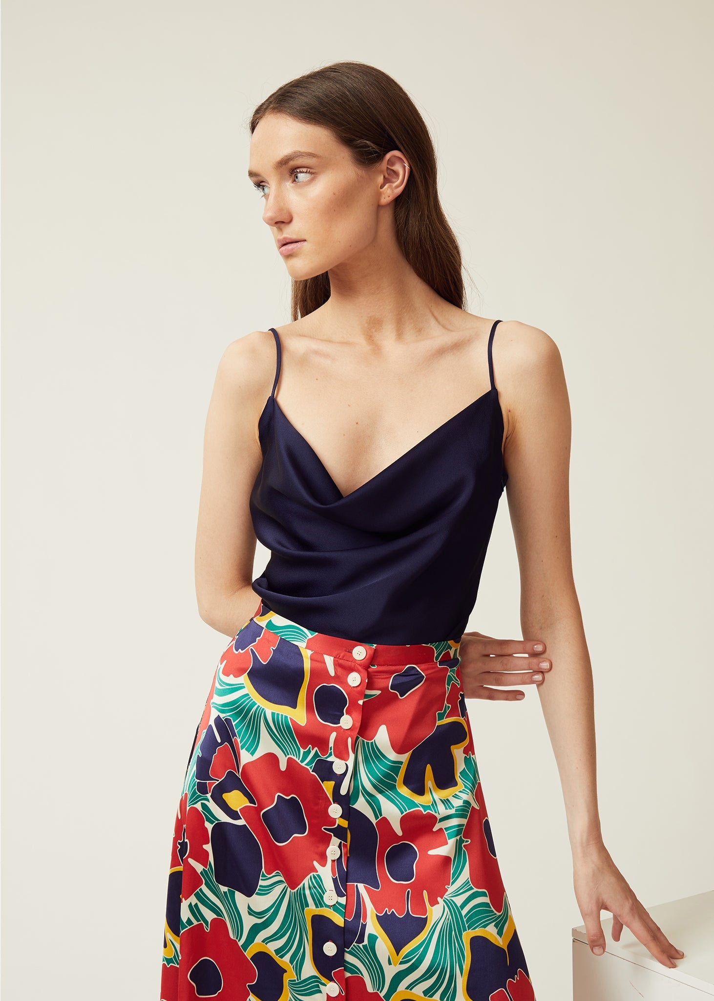 Top Andrea Navy
