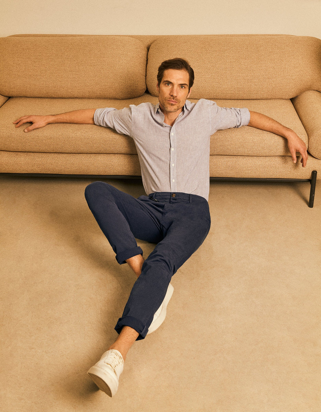 Pantalon Chino Antoine - Navy - Homme