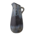 Khumo - Set of 2 Vases - Black - Stoneware