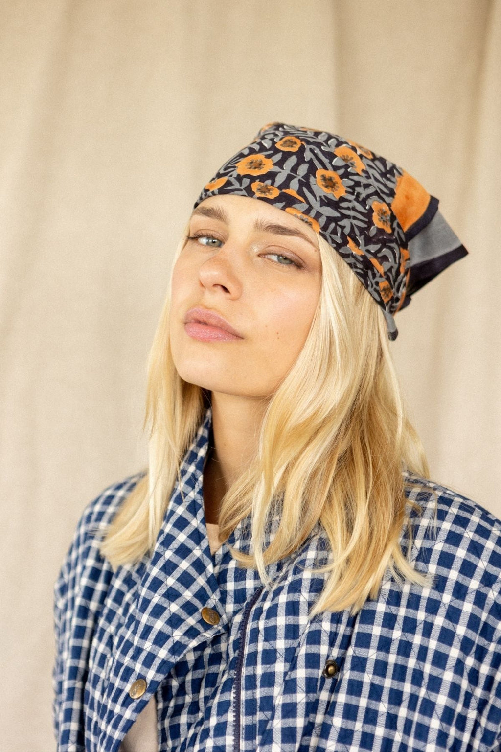 Small Lalavido viscose scarf