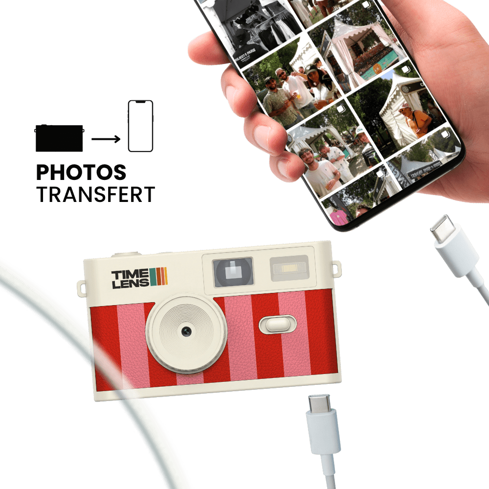Appareil photo TimeLens® Cream Candy - TIME LENS - TL0116 - 