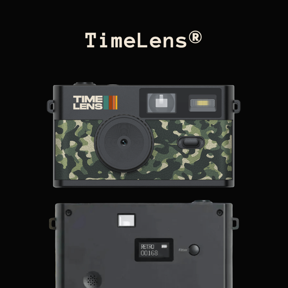 TimeLens® Military Green Camera - TIME LENS - TL0111 - 