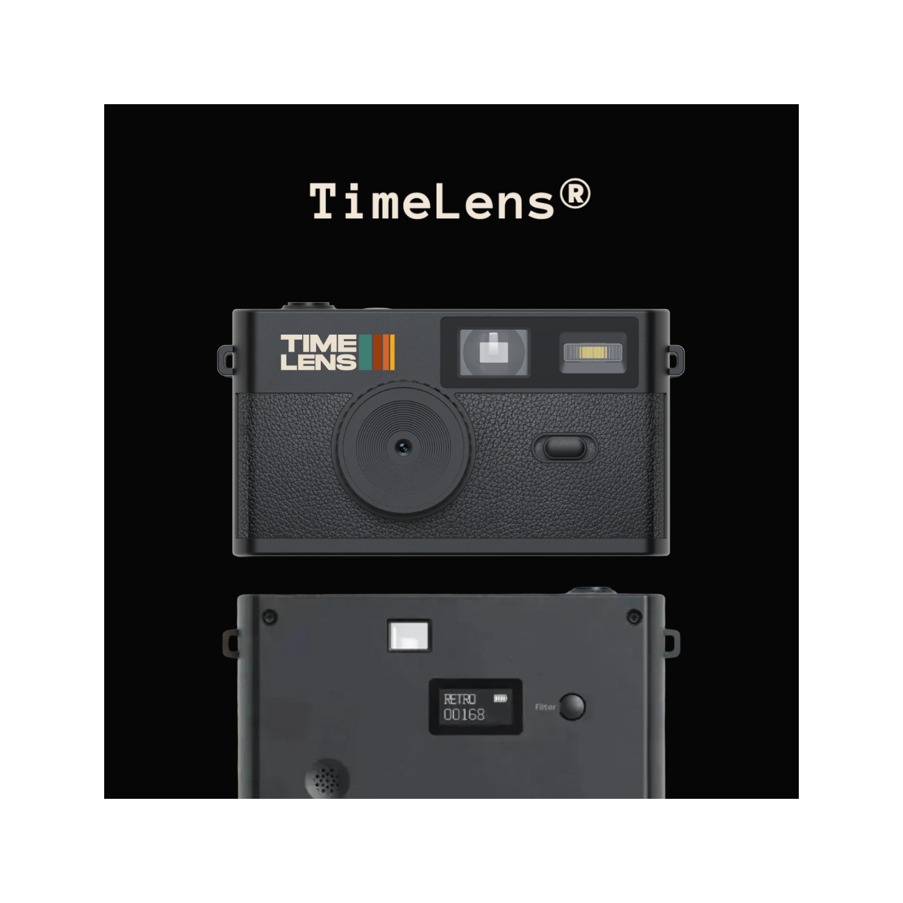 TimeLens® Black Camera - TIME LENS - TL0101 - 