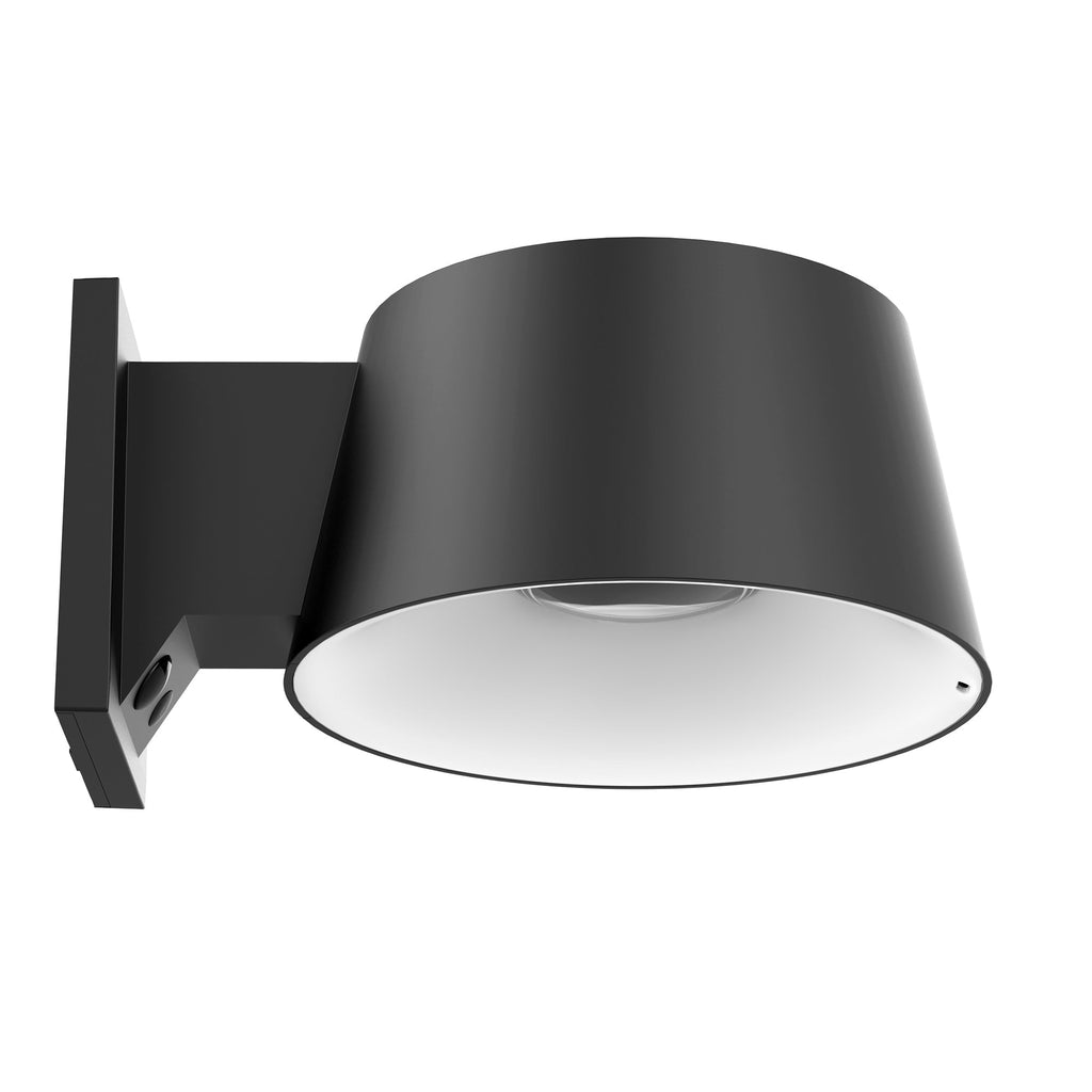 Loopin - Decorative Solar Wall Light - Steel - Black
