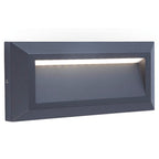 Helena Grey - Mains Wall Light - Aluminium - Dark Grey