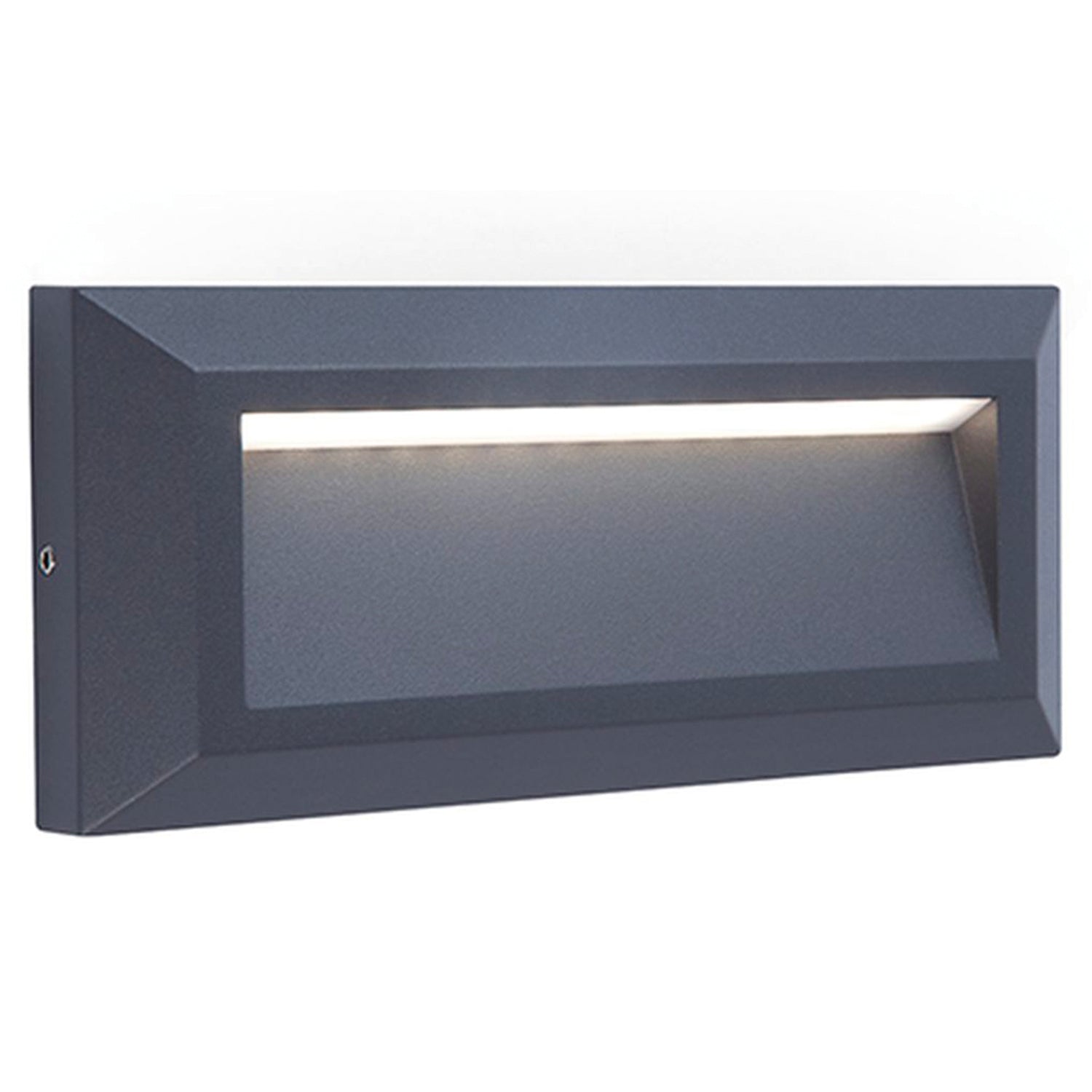 Helena Grey - Mains Wall Light - Aluminium - Dark Grey
