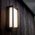Qubo Grey - Mains Wall Light - Aluminium - Dark Grey