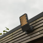Atlantis Grey - Mains-Powered Wall Light - Aluminium - Dark Grey