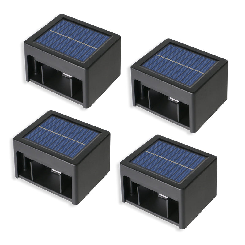 Daxy - Solar Wall Lamp - Plastic - Black