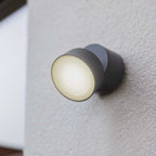 Trumpet - Mains-Powered Wall Light - Aluminium - Dark Grey