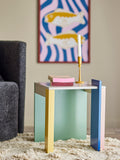 Banjo - Table D'Appoint - Multicolore - Mdf Fsc®100%
