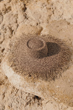 Aurora Straw Hat - Natural & Black
