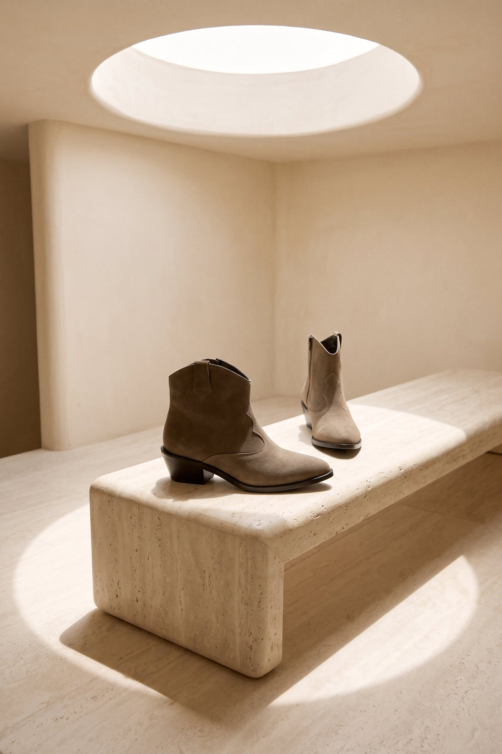 Ava Boots - Taupe