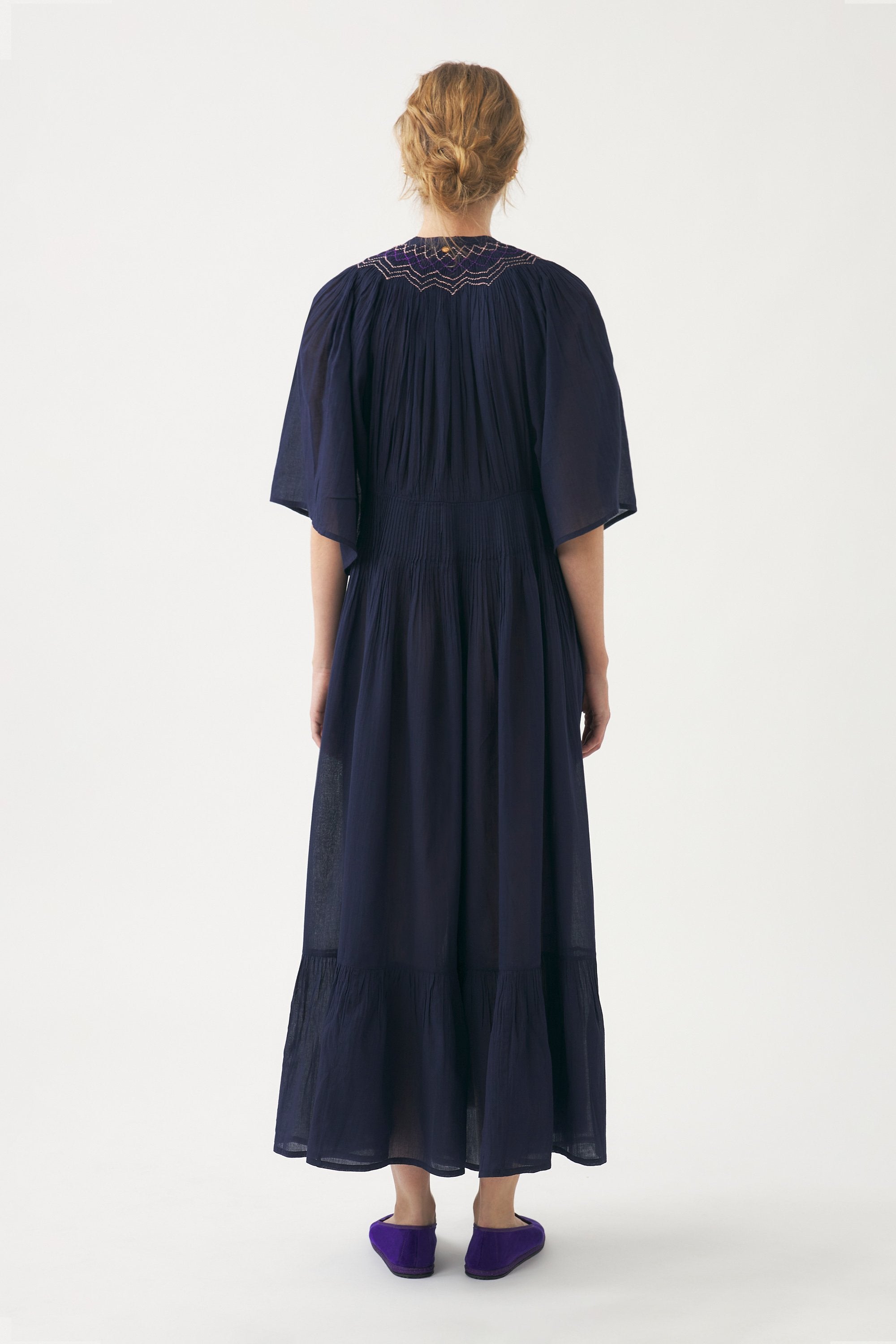 Robe Longue Ayo - Marine