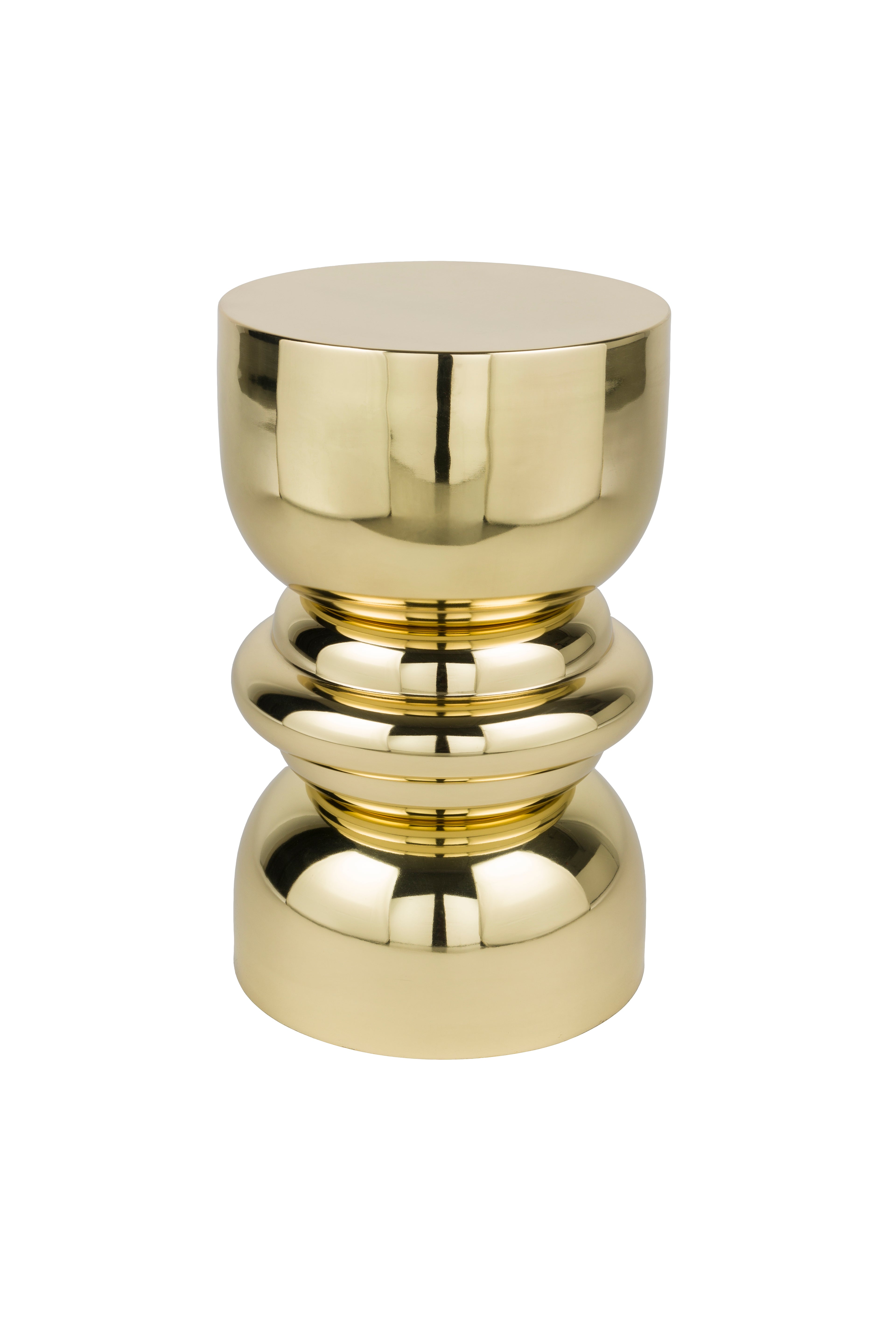 Kinga - Side Table - Iron - Gold