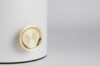 Moody - Lampe De Table - Verre - Blanc