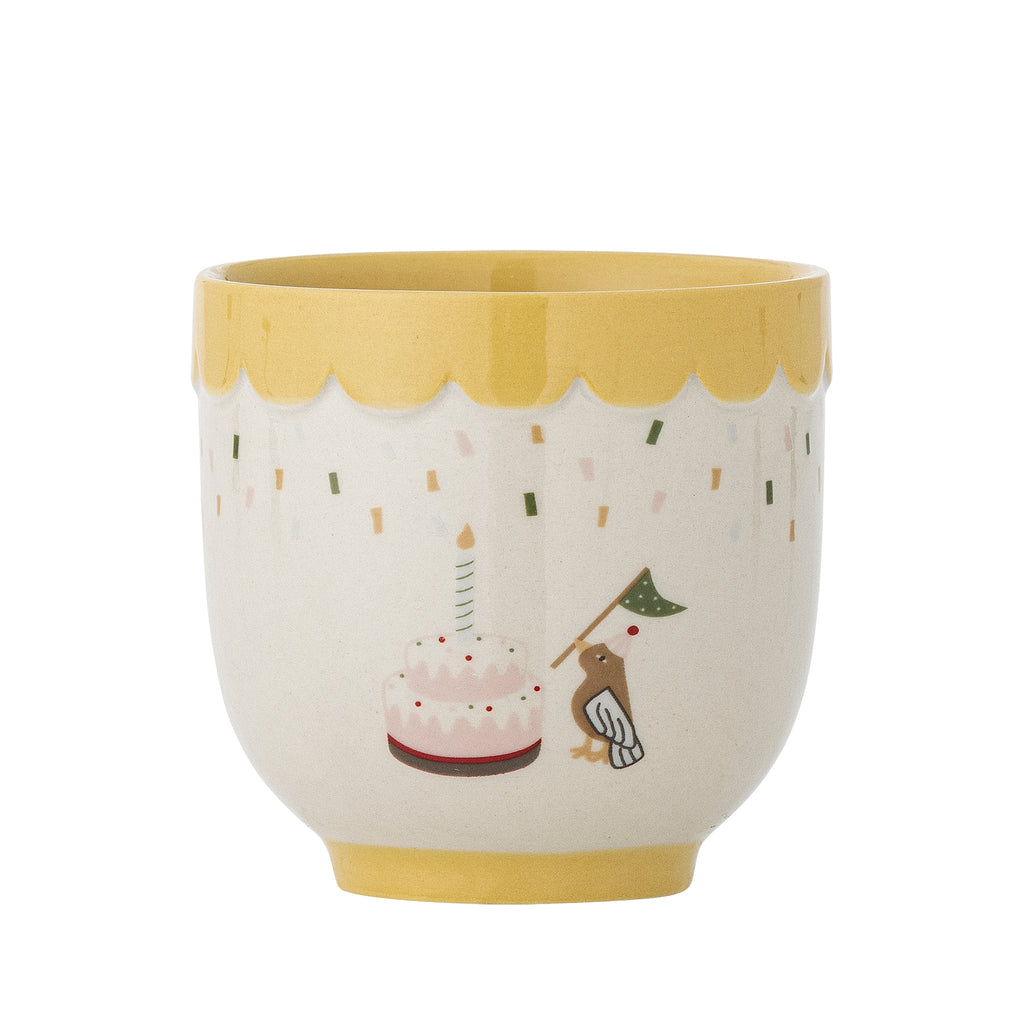 Celebrate - Cup - Yellow - Stoneware