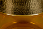 Cave - Table D'Appoint - Fer - Jaune/Orange