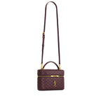 Saint Laurent - Sac Gaby Large Vanity - Femme - Bordeaux