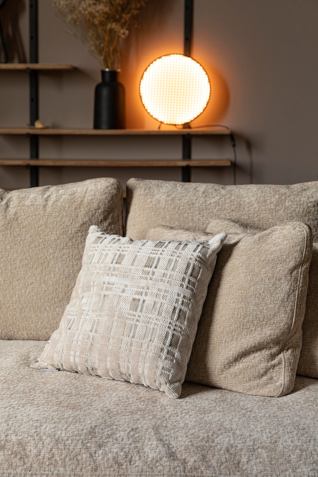 Sien - Table Lamp - Wood - Black/Brown