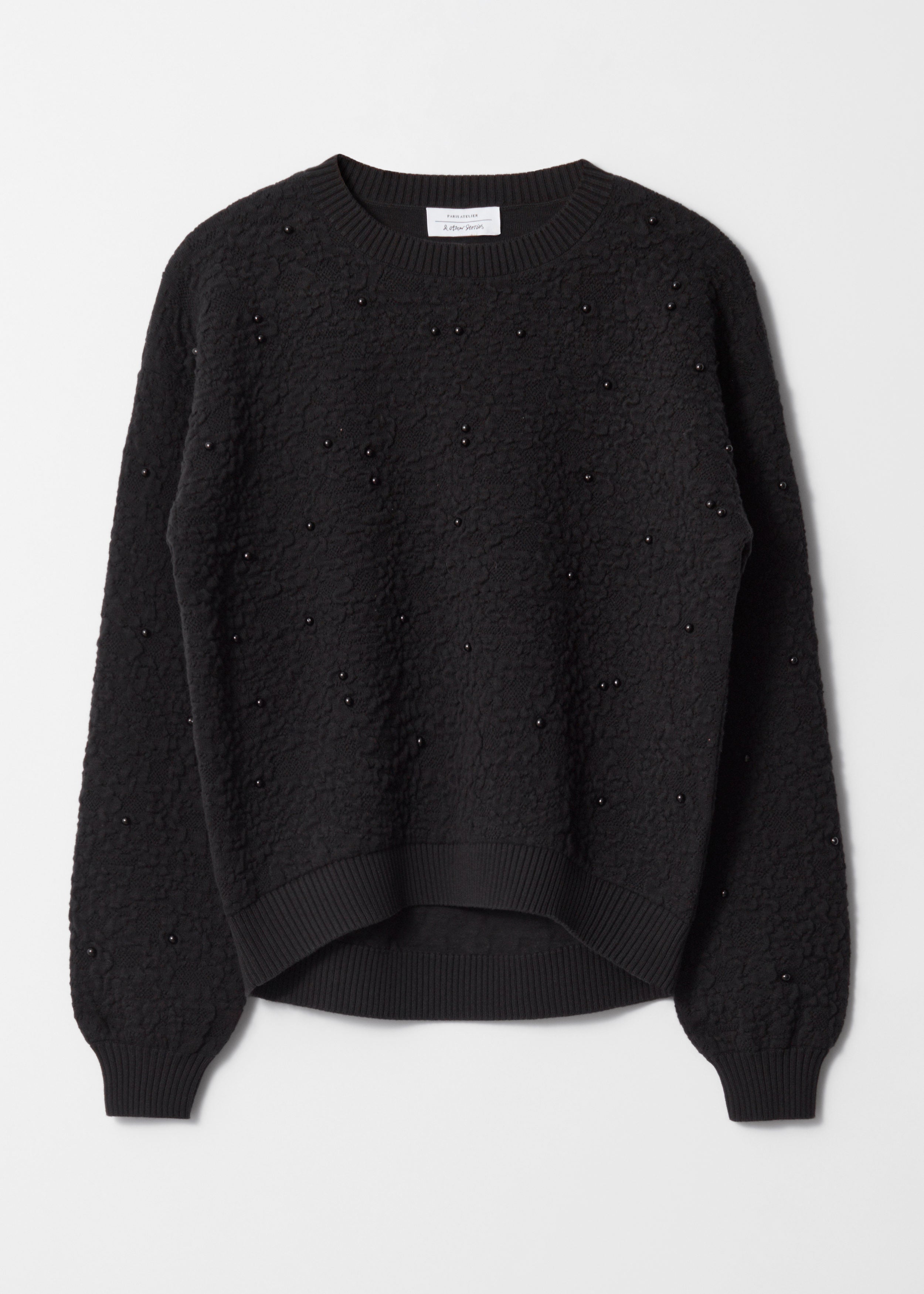 Pull Gaufré Jumper Pa - Noir
