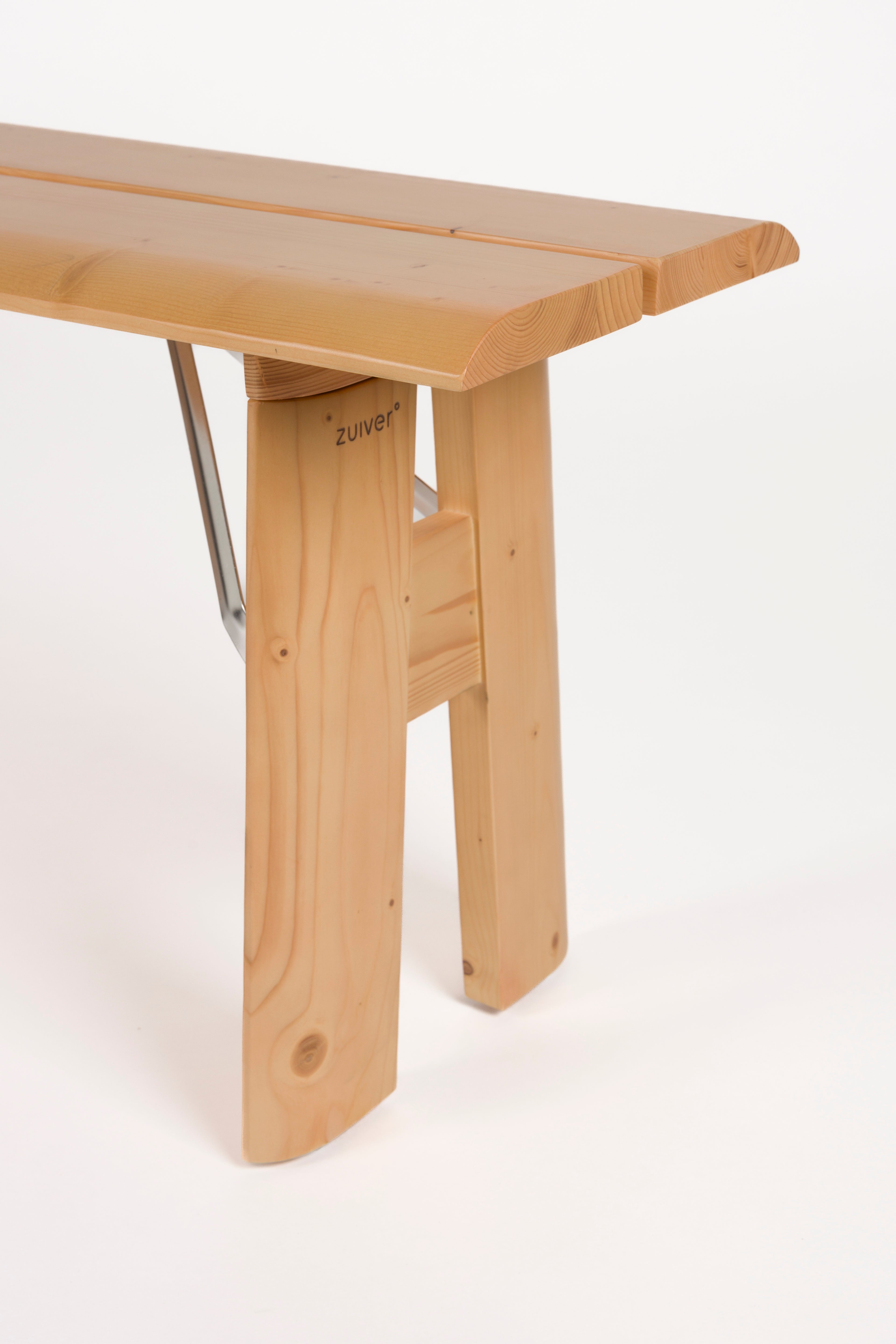 Avenue - Outdoor Bench - Pine Wood - Natural/Beige
