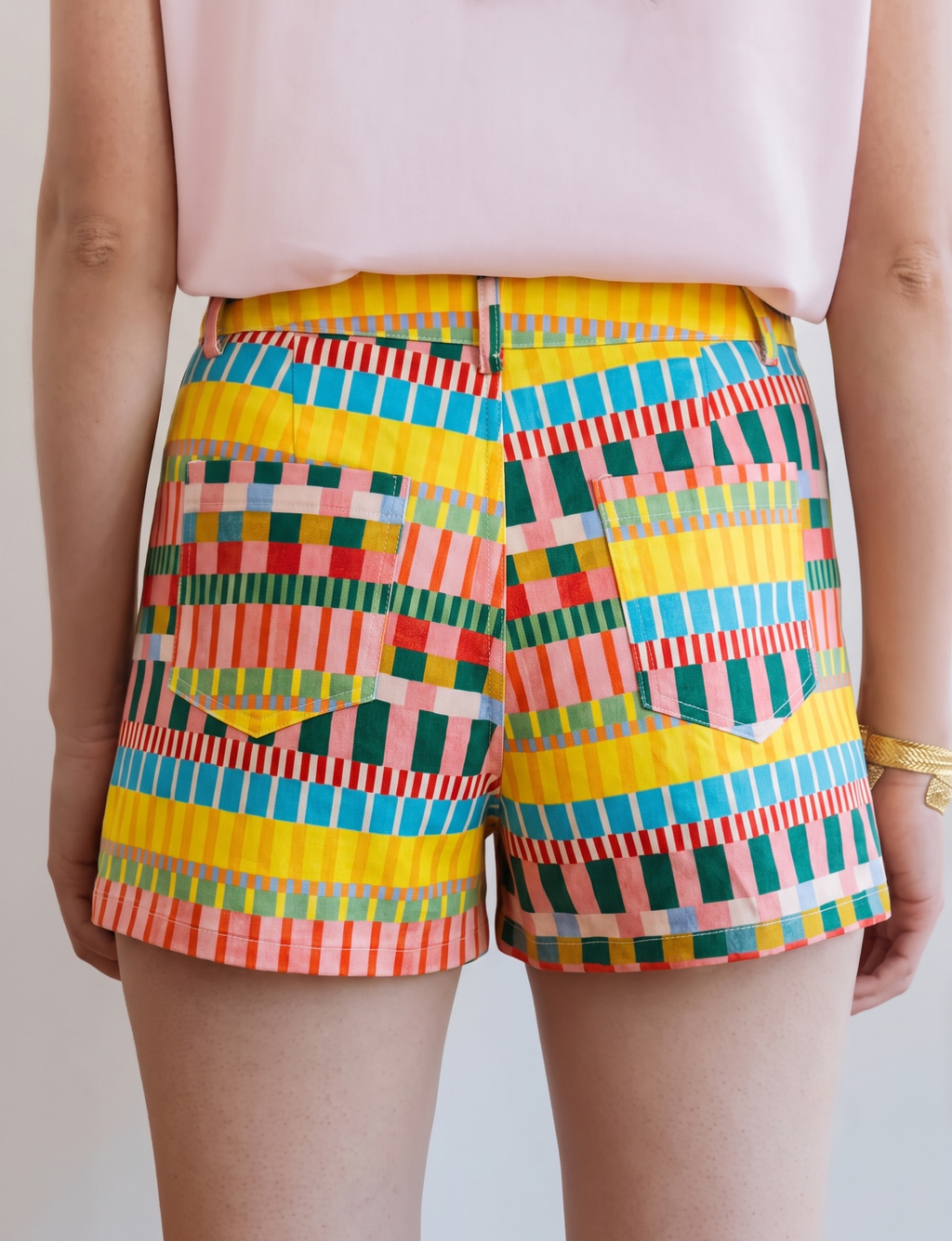 Gestreepte Short Multi 2 Kevy
