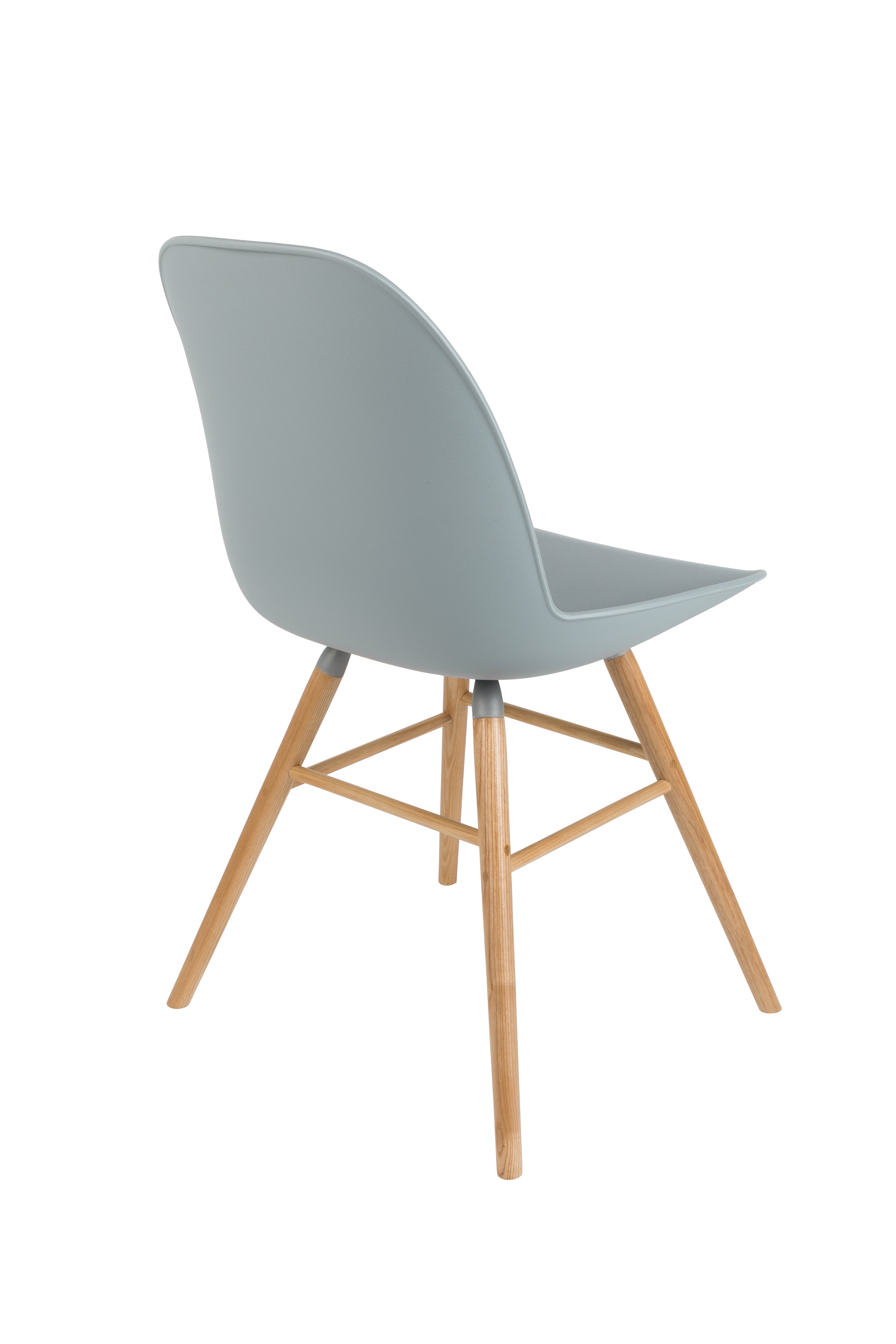 Albert Kuip - Silla de Comedor - Plástico Polipropileno - Gris Claro