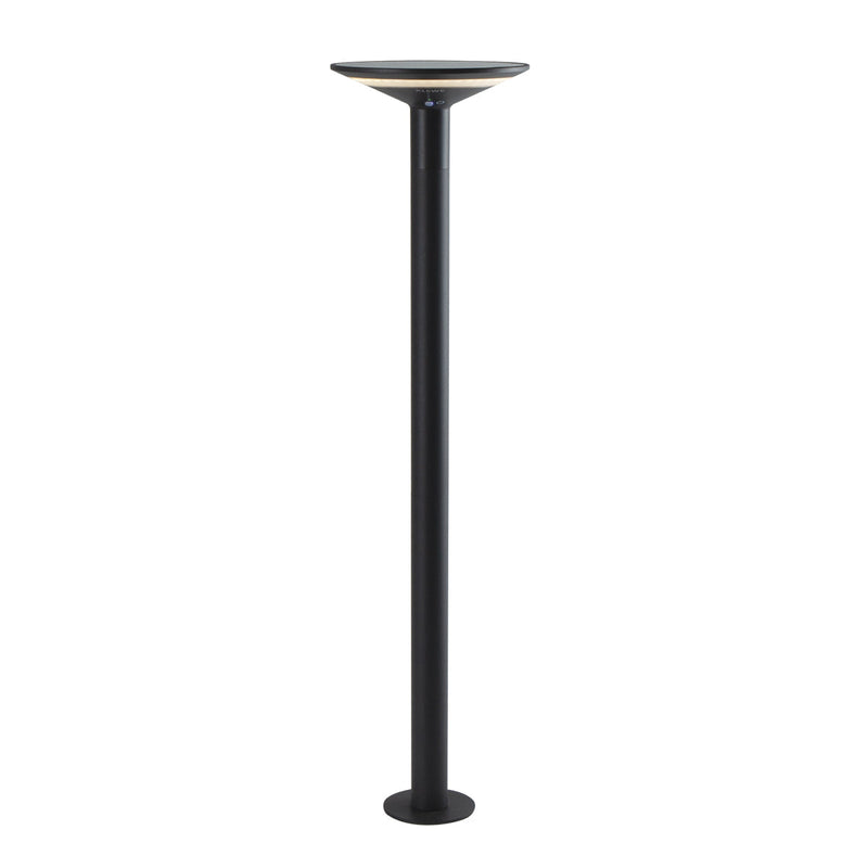 Keope - Borne & Potelet Solaire - Aluminium - Noir