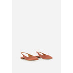 Vanessa Bruno - Flat Slingback Ballerinas - Rust