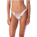Rhythm - Braguita de bikini Panama de corte alto - Arena - Mujer