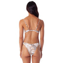 Rhythm - Braguita de bikini Panama de corte alto - Arena - Mujer
