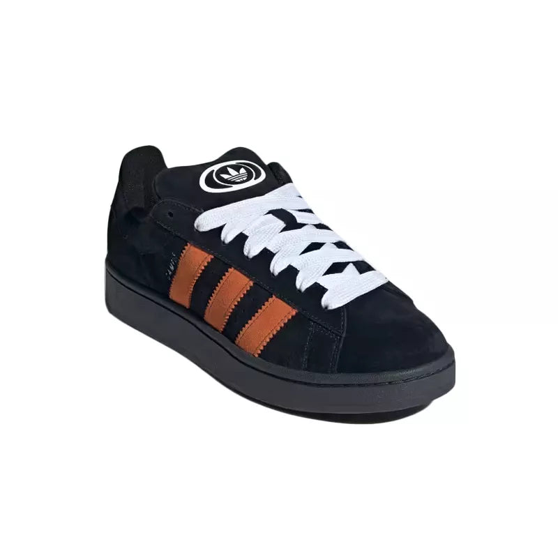 Adidas Originals Campus 00S Sneakers - Black, Orange, White.