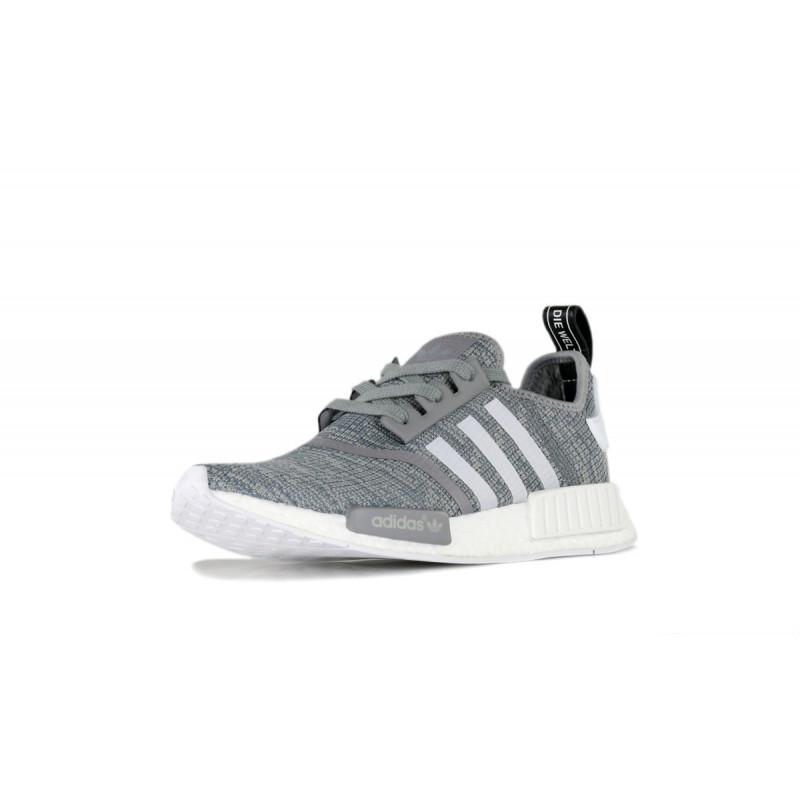 Baskets Adidas Originals Nmd R1 - Gris Et Blanc