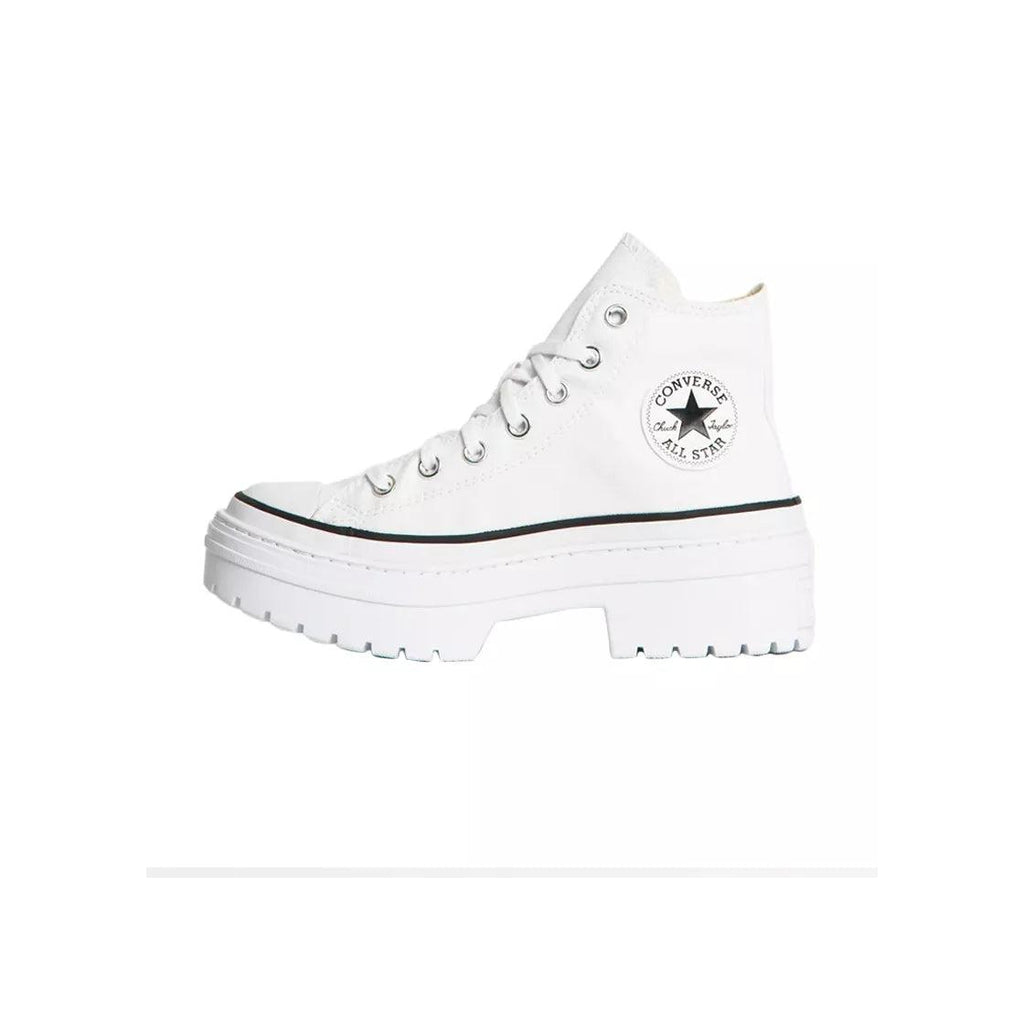 Baskets All Star Lugged Heel Plateforme - Blanc/Noir