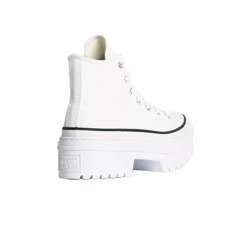 Baskets All Star Lugged Heel Plateforme - Blanc/Noir