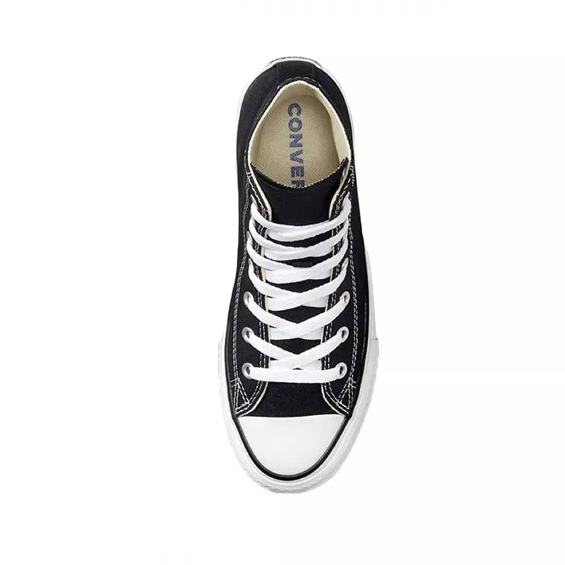 Baskets Converse Canvas All Star Lift Hi Jr - Noir/Blanc