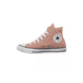 Zapatillas altas de lona - Rosa/Marrón