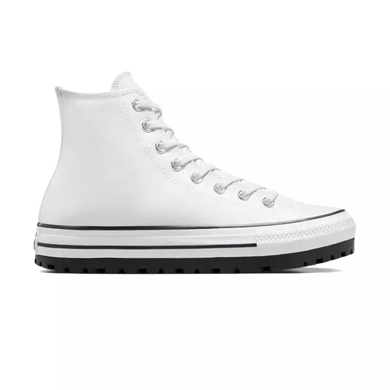 Zapatillas altas City Trek de lona - Blanco