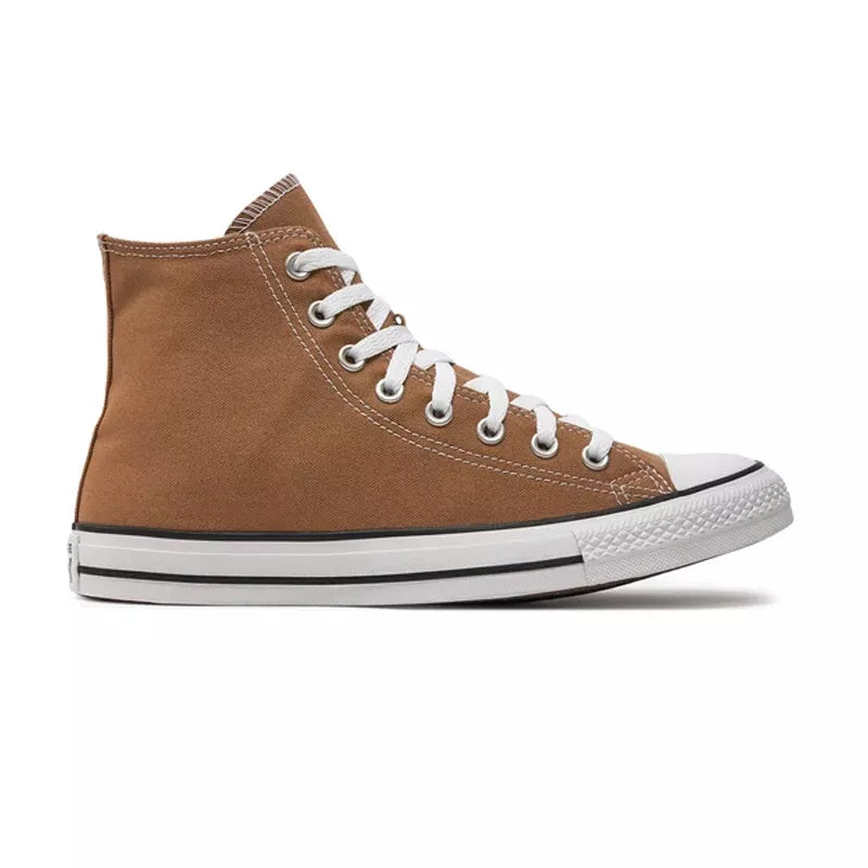 Zapatillas altas de lona - Marrón