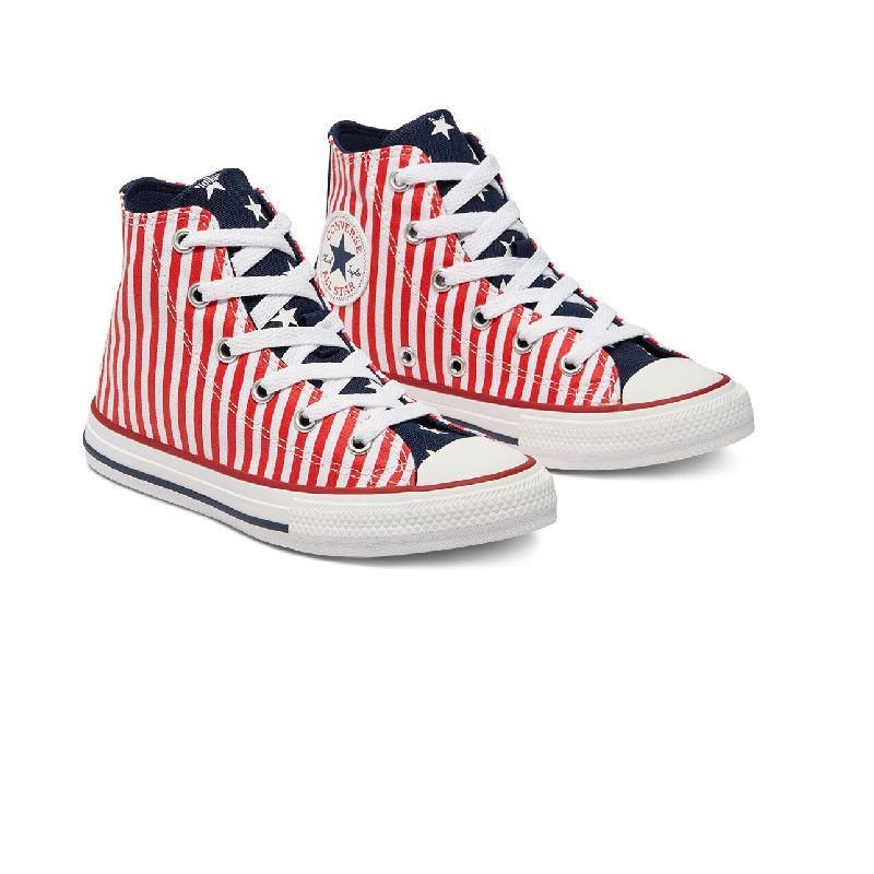 Chuck Taylor All Star High Top Cadet Sneakers - Red