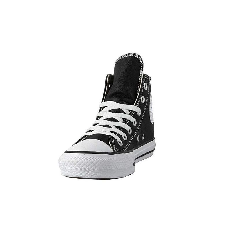 Chuck Taylor All Star Leather High Top Sneakers - Black