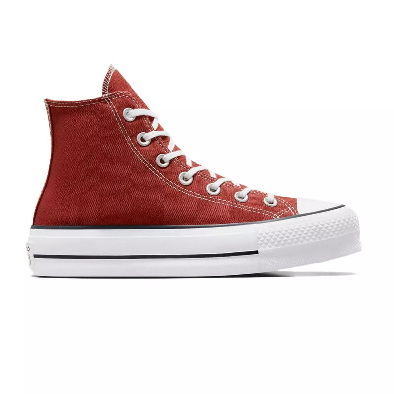 Hi All Star Lift Sneakers - Burgundy