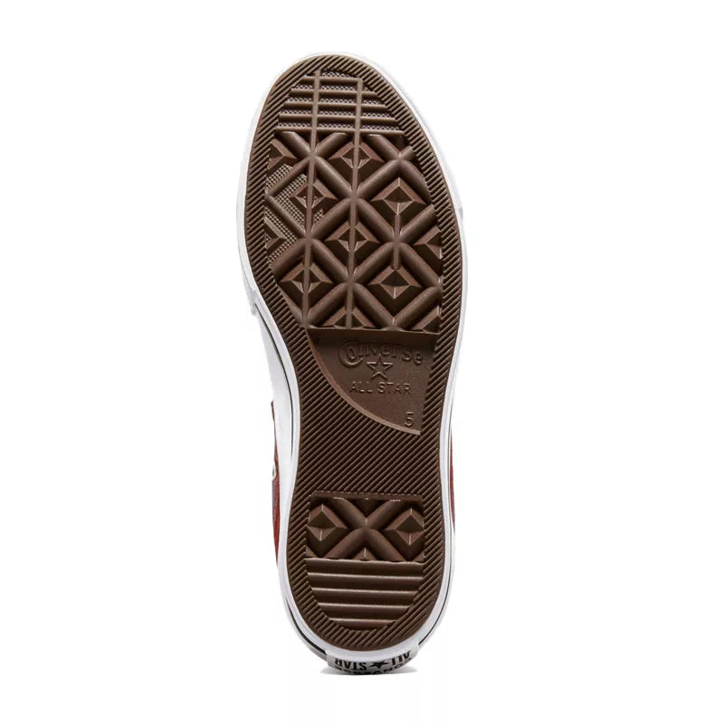 Hi All Star Lift Sneakers - Burgundy