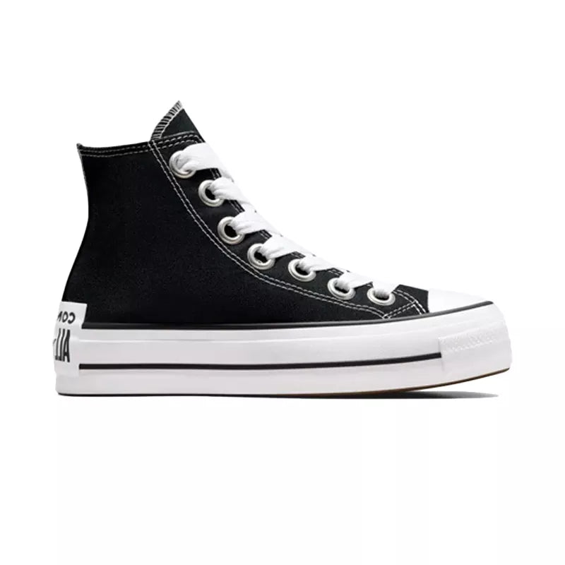 Converse Hi All Star Lift Sneakers - Black/White