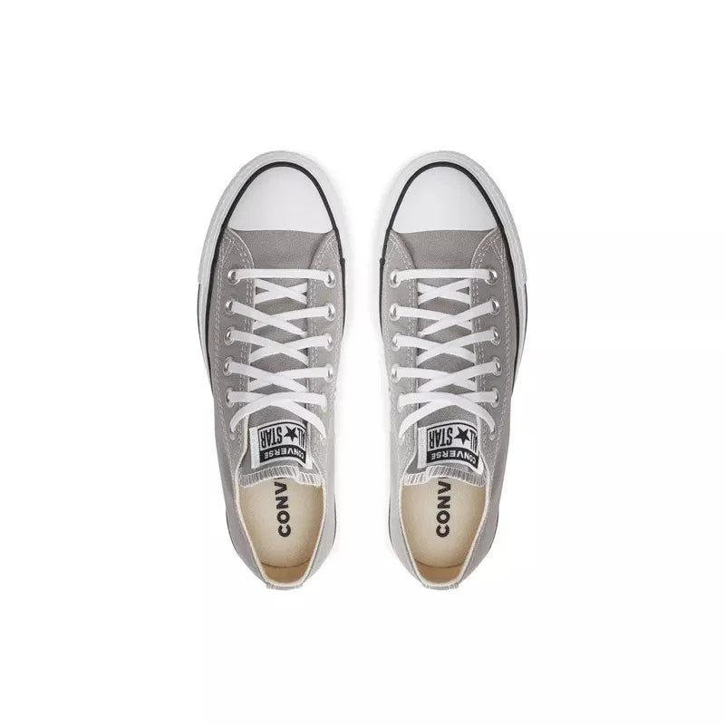 Zapatillas Plataforma Canvas Hi - Gris