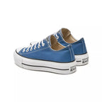Baskets Platforme Canvas Hi - Bleu Et Blanc