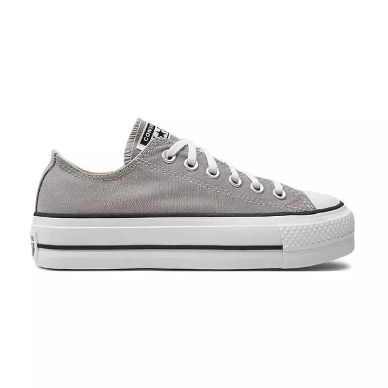 Zapatillas Plataforma Canvas Hi - Gris